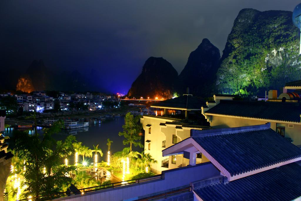 Green Lotus Hotel River View Yangshuo Esterno foto