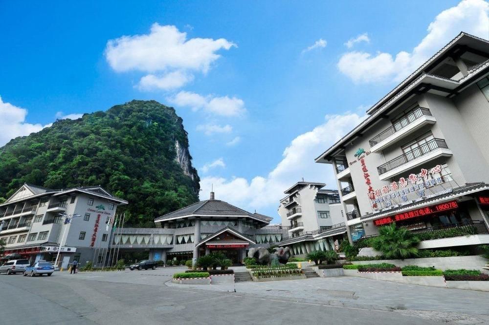 Green Lotus Hotel River View Yangshuo Esterno foto