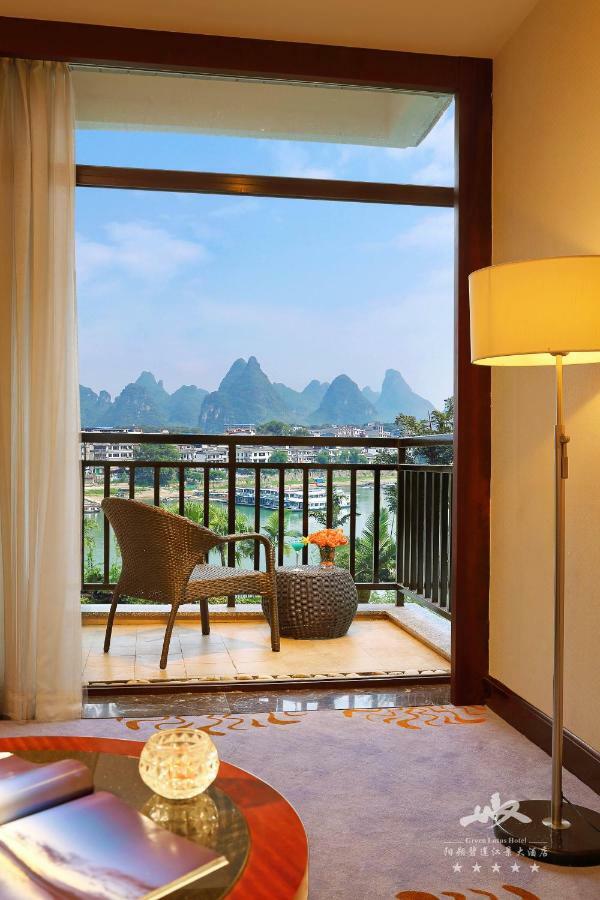 Green Lotus Hotel River View Yangshuo Esterno foto